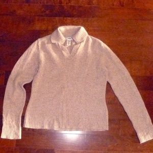 Old Navy Lamb's Wool and Angora Oatmeal Sweater